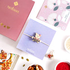 Beary Cute Rakhi Gift For Kids Set Of 3 With Box And Card