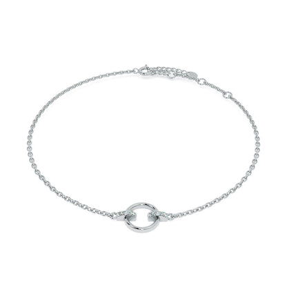 Halo Harmony 9KT Gold Lab Grown Diamond Bracelet