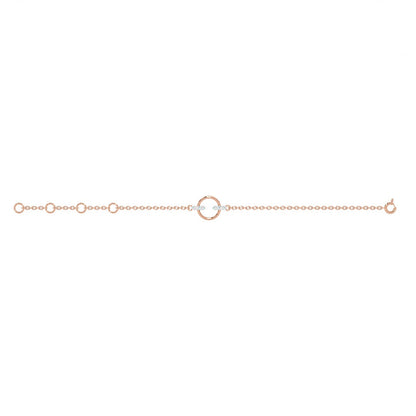 Halo Harmony 9KT Gold Lab Grown Diamond Bracelet