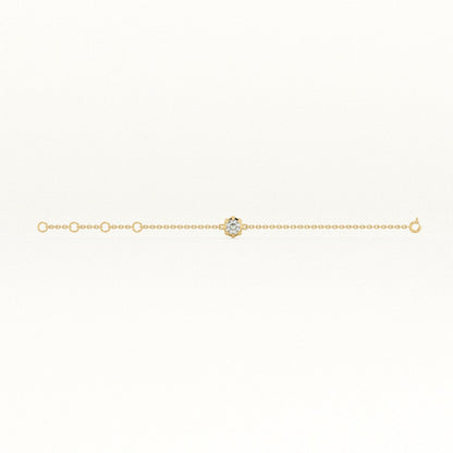 Serein Chain 9KT Gold Lab Grown Diamond Bracelet