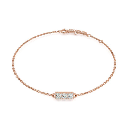 Ivory Ray 9KT Gold Lab Grown Diamond Bracelet