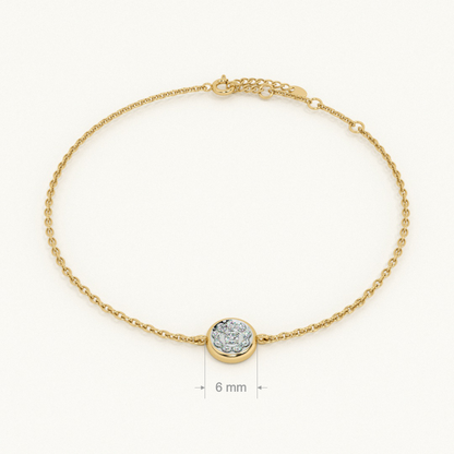 Solstice Spark 9KT Gold Lab Grown Diamond Bracelet