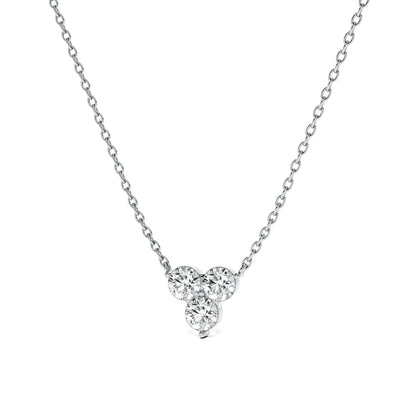 Trinity Glow 9KT Gold Lab Grown Diamond Necklace