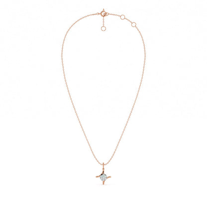 Charm Axis 9KT Gold Lab Grown Diamond Necklace
