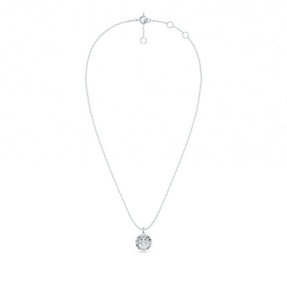 Tidal Teardrop 9KT Gold Lab Grown Diamond Necklace
