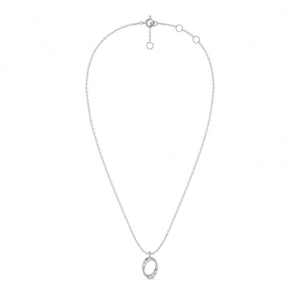 Ecliptica Orbit 9KT Gold Lab Grown Diamond Necklace