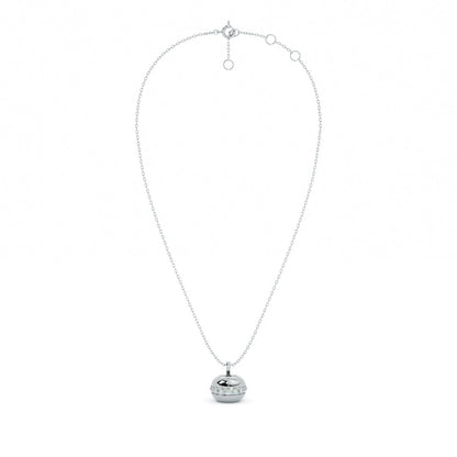 Twilight Bell 9KT Gold Lab Grown Diamond Necklace