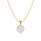 Celestical Dot 9KT Gold Lab Grown Diamond Necklace