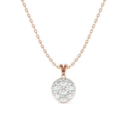Celestical Dot 9KT Gold Lab Grown Diamond Necklace
