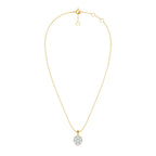 Celestical Dot 9KT Gold Lab Grown Diamond Necklace