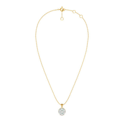 Celestical Dot 9KT Gold Lab Grown Diamond Necklace