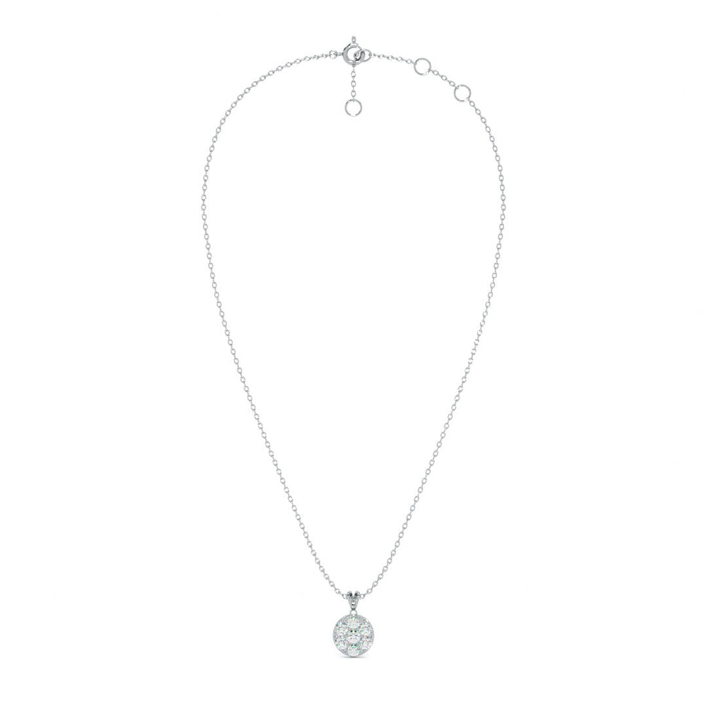 Celestical Dot 9KT Gold Lab Grown Diamond Necklace
