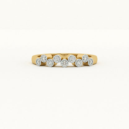 Twinkle Trail 9KT Gold Lab Grown Diamond Ring