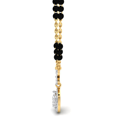 Gold Radhika Diamond Mangalsutra