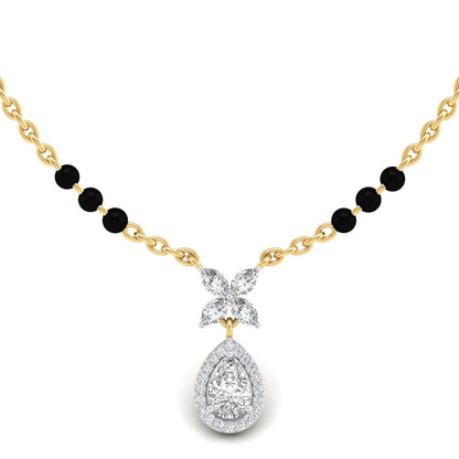 Gold Radhika Diamond Mangalsutra