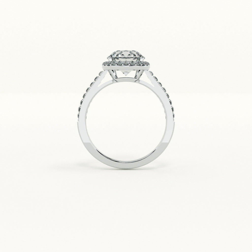 Cherished Halo 925 Silver Ring