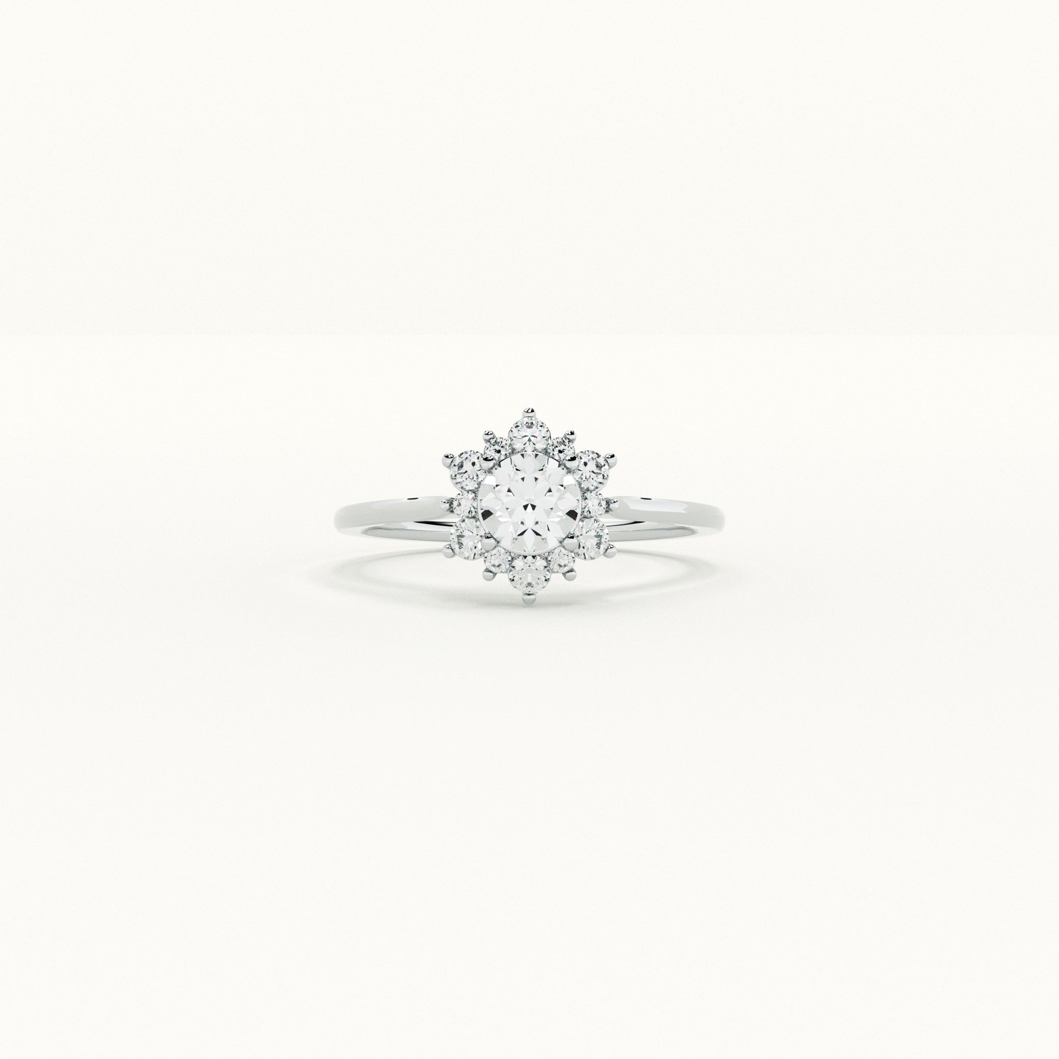 Blooming 925 Silver Romance Ring