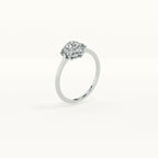 Blooming 925 Silver Romance Ring