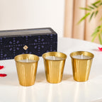 Lavender Candle Set Of 3 With Gift Box