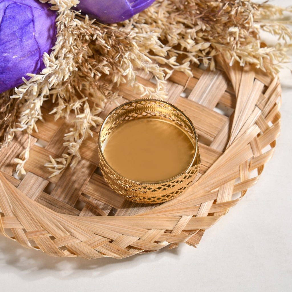 Lavender Sola Bud Tea Light Holder Set Of 4