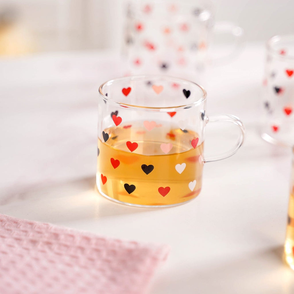 Little Hearts Cup Set Of 6 120ml