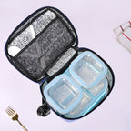 Lunch Companion Insulated Lunch Bag And Tiffin Set