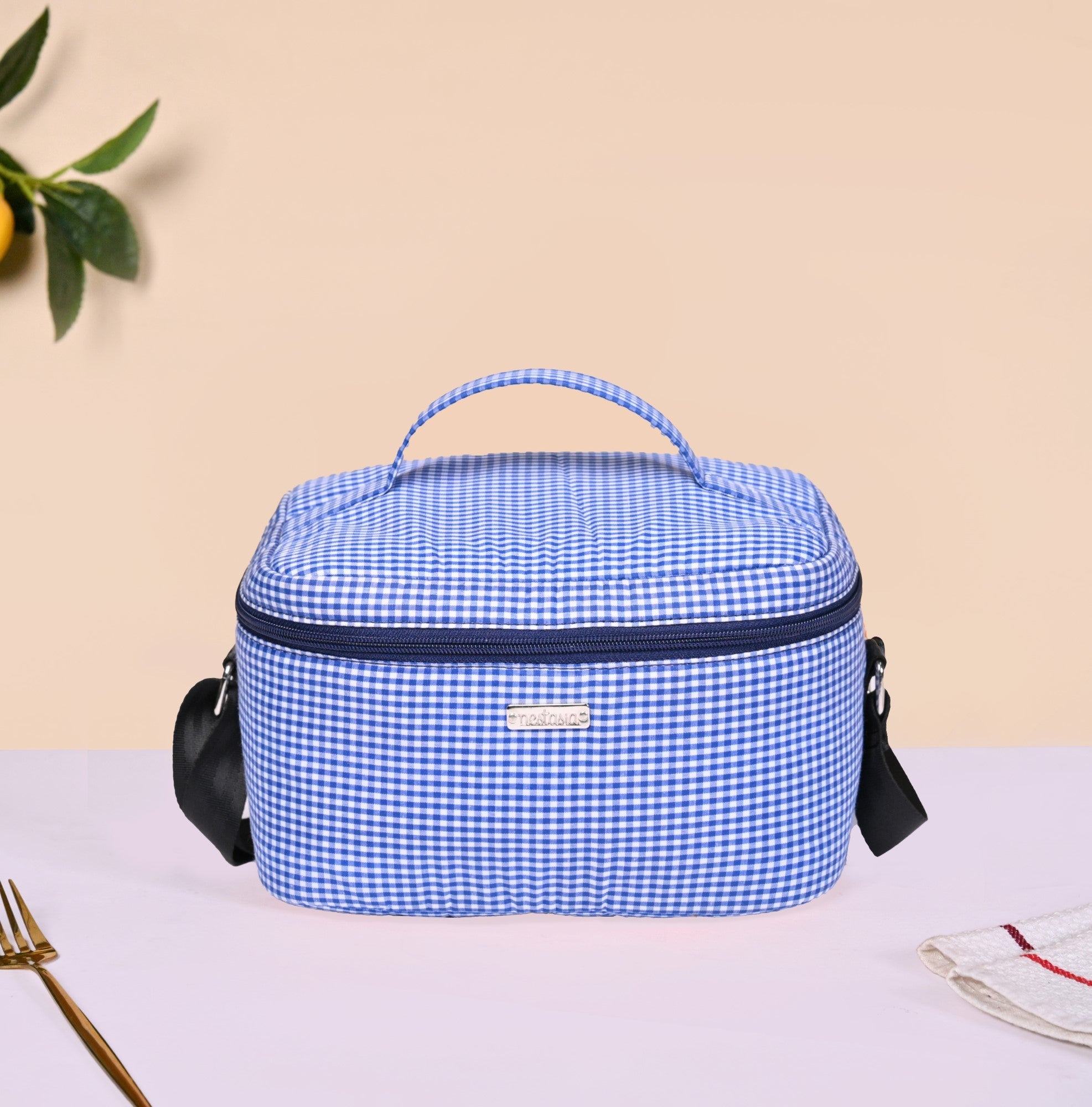 Lunch Companion Insulated Lunch Bag And Tiffin Set