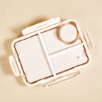 Bento Beige Stainless Steel Insulated Lunch Box For Work 950ml