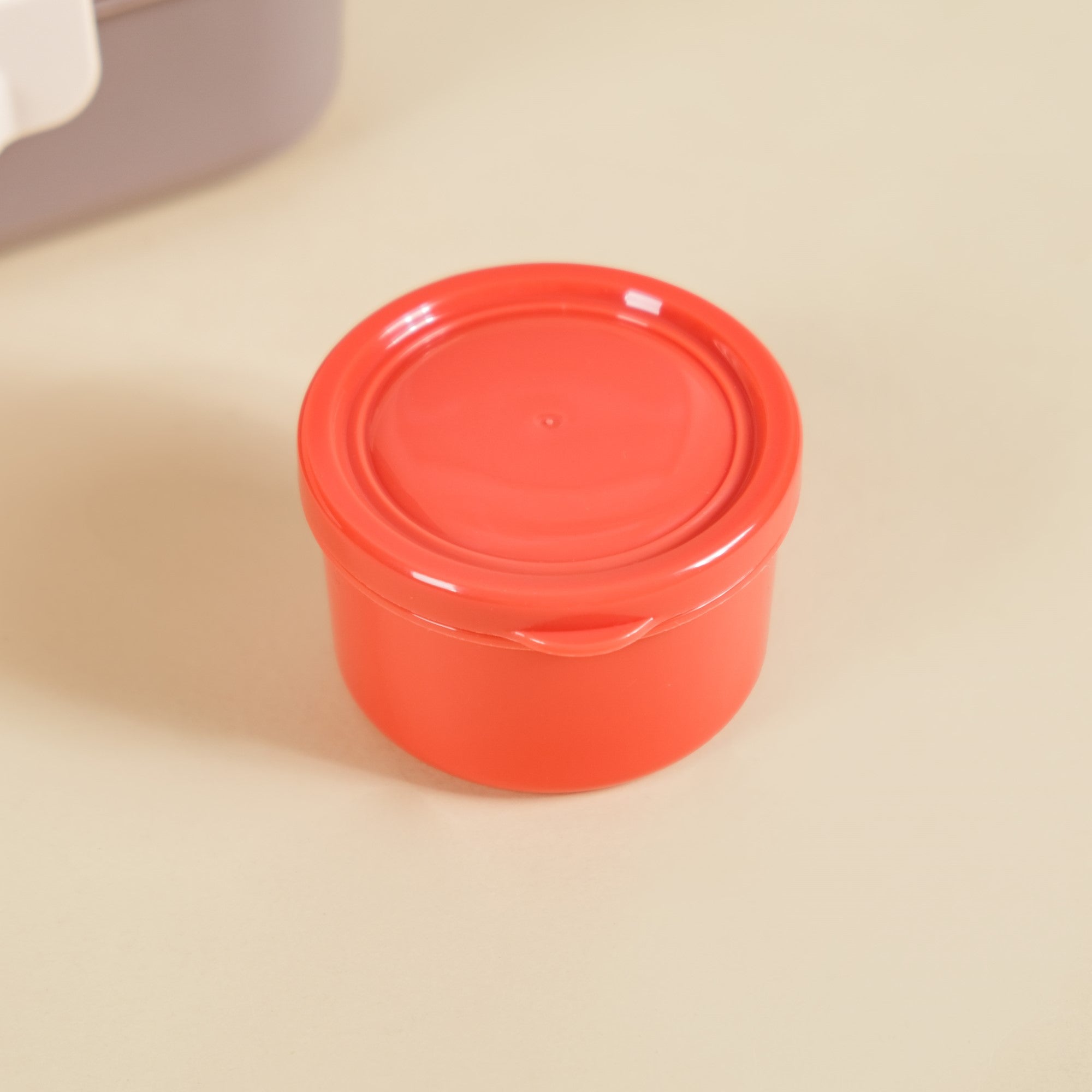 Bento Beige Stainless Steel Insulated Lunch Box For Work 950ml