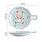 Bear Plate with Handle