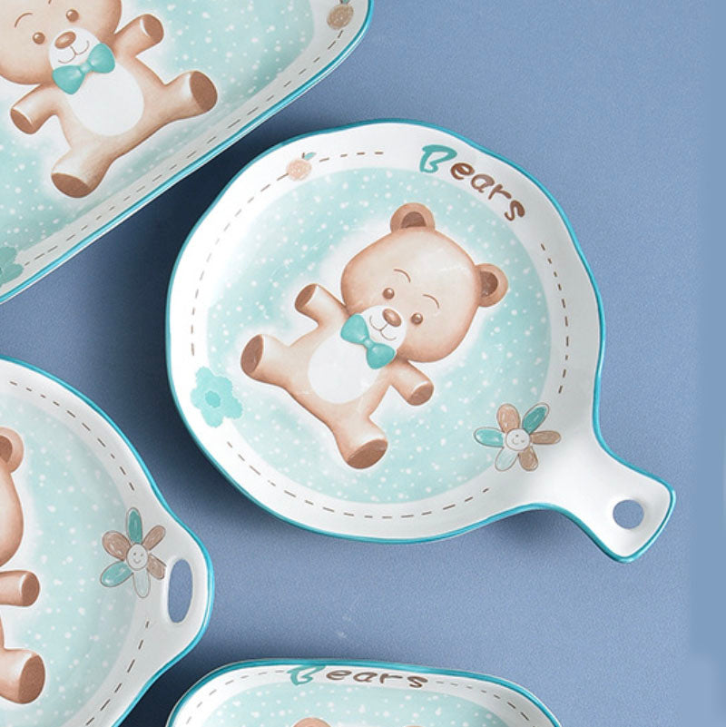 Bear Plate with Handle