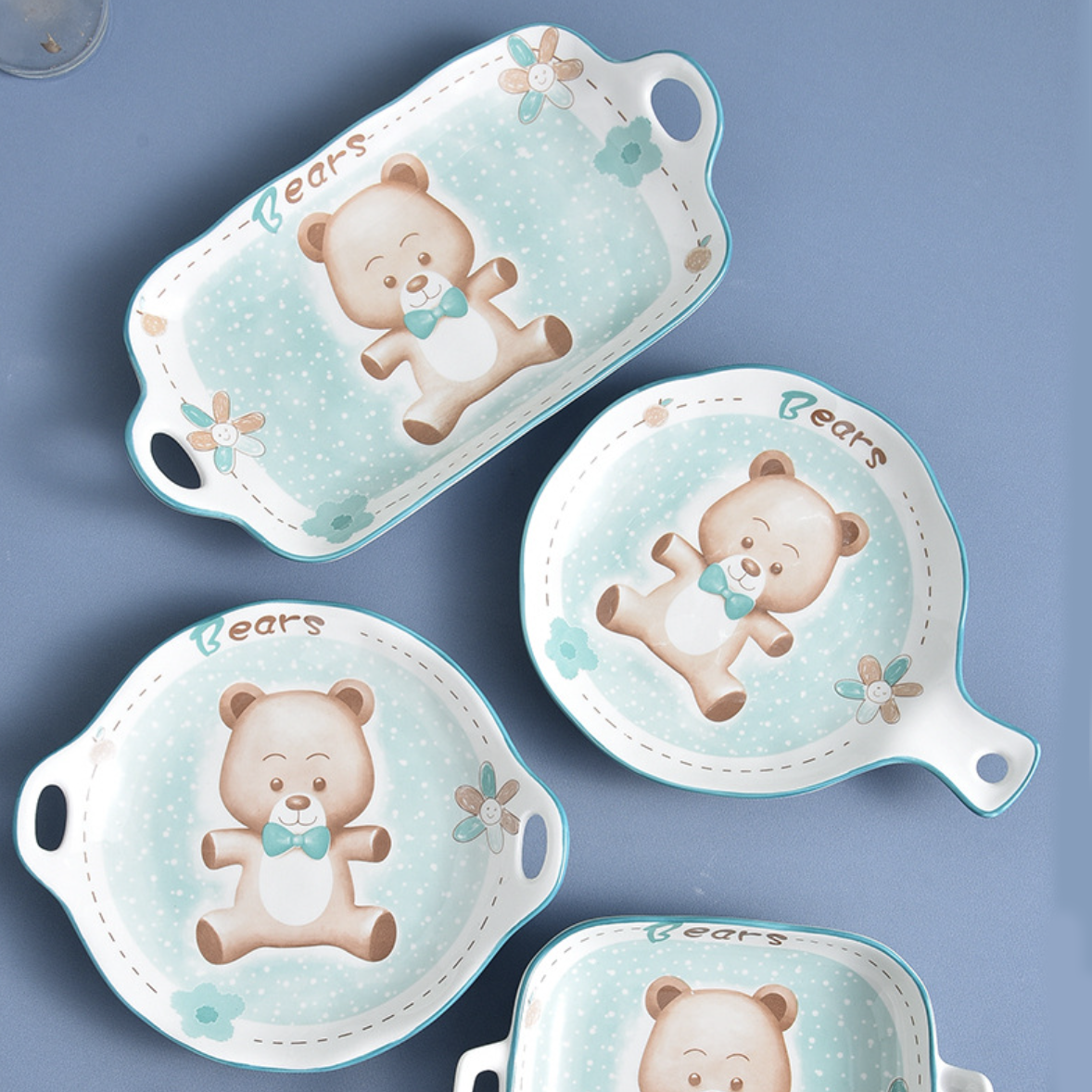 Bear Plate with Handle