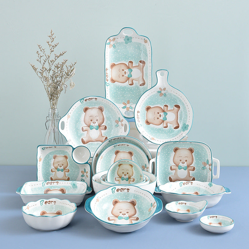 Bear Plate with Handle