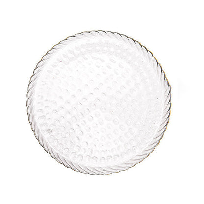 Glass Snack Plate
