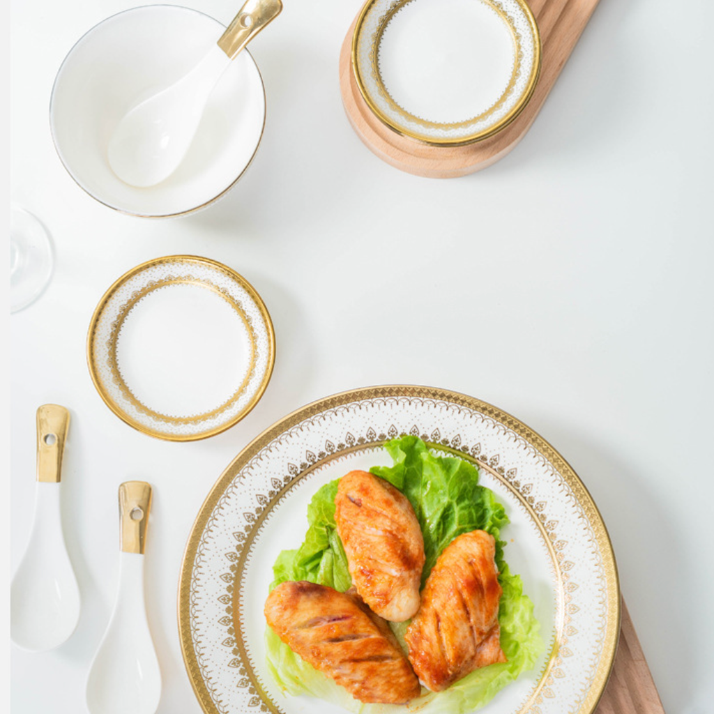 Aurelea Festive Dessert Plate