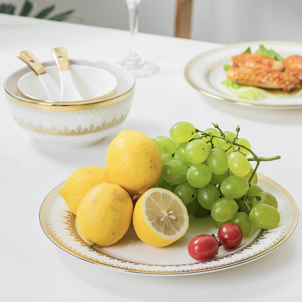 Aurelea Festive Dinner Plate