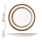 Aurelea Festive Dinner Plate