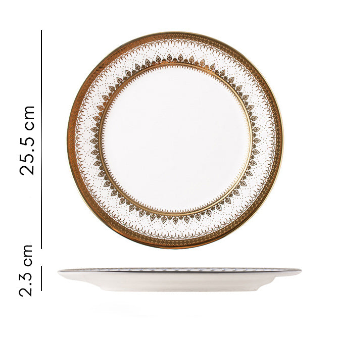 Aurelea Festive Dinner Plate