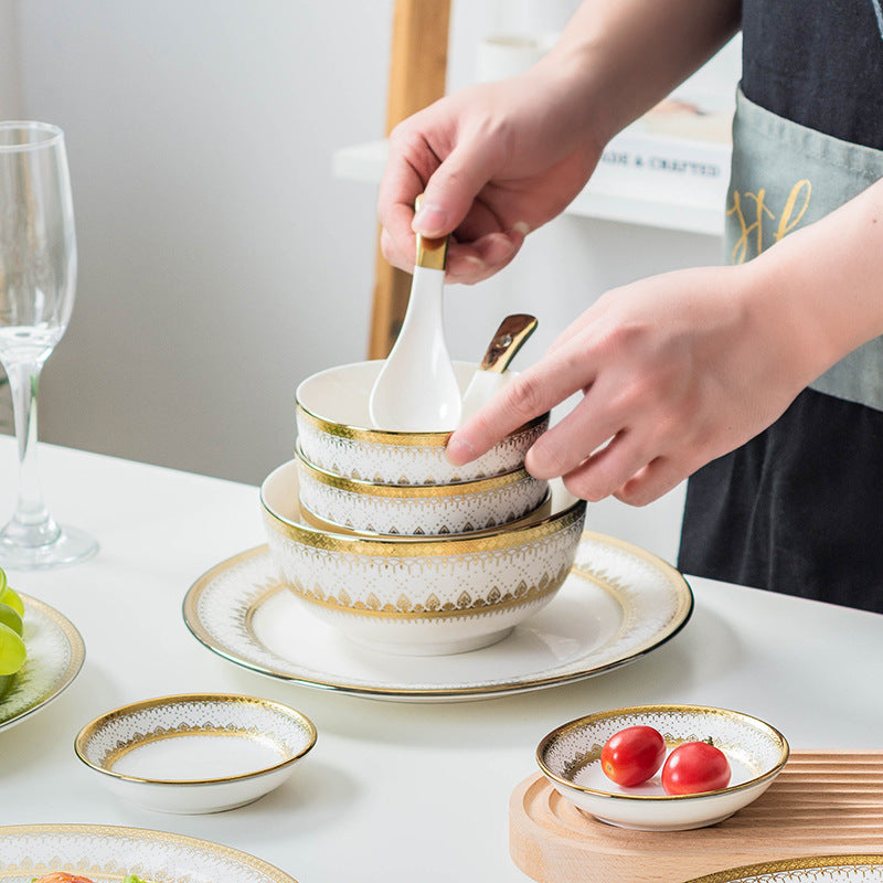 Aurelea Festive Dinner Plate