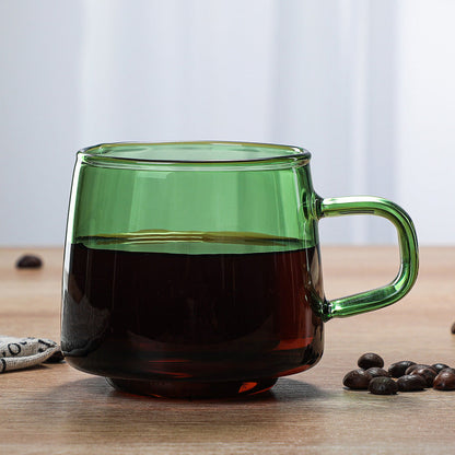 Borosilicate Glass Cup Green