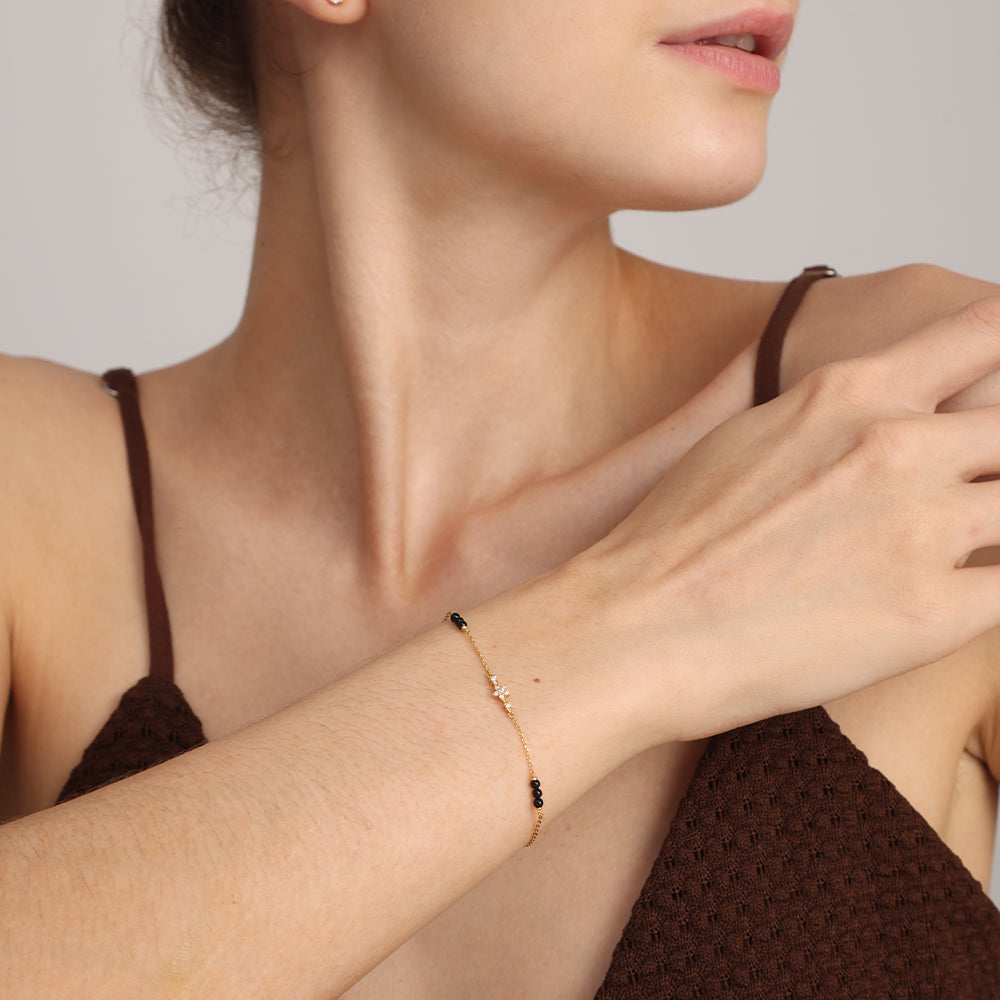 Ahana Mangalsutra Bracelet | 18K Gold Vermeil