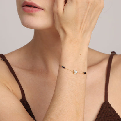 Sarvani Mangalsutra Bracelet | 18K Gold Vermeil