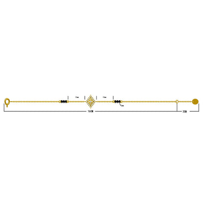 Anika Mangalsutra Bracelet | 18K Gold Vermeil