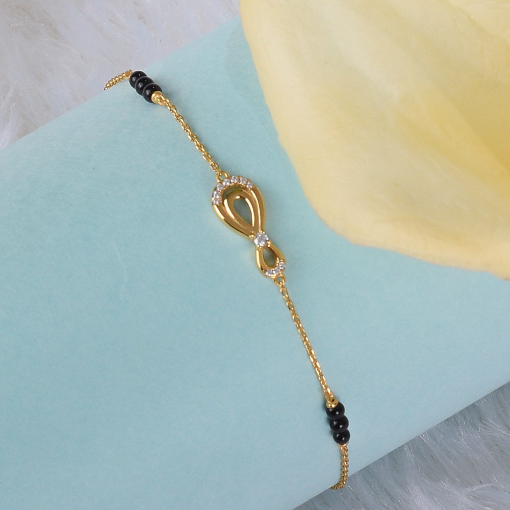 Bhavani Mangalsutra Bracelet | 18K Gold Vermeil