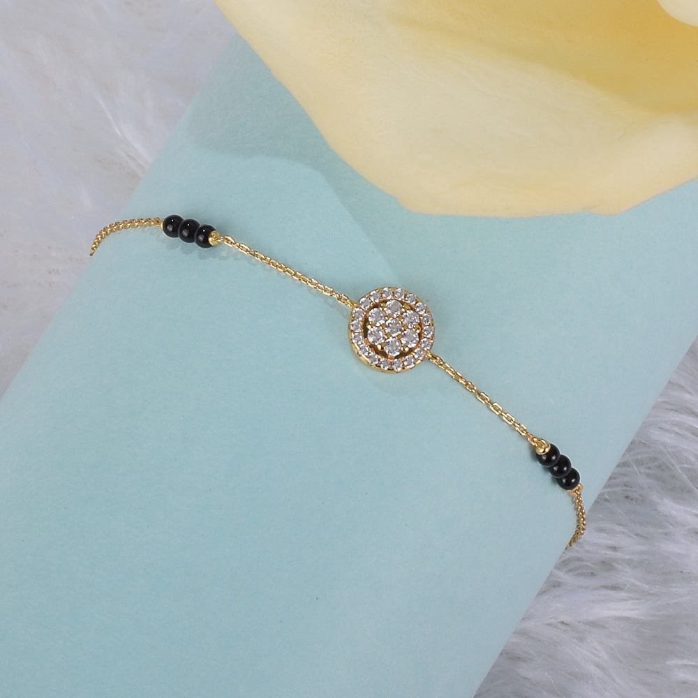 Ekansha Mangalsutra Bracelet | 18K Gold Vermeil