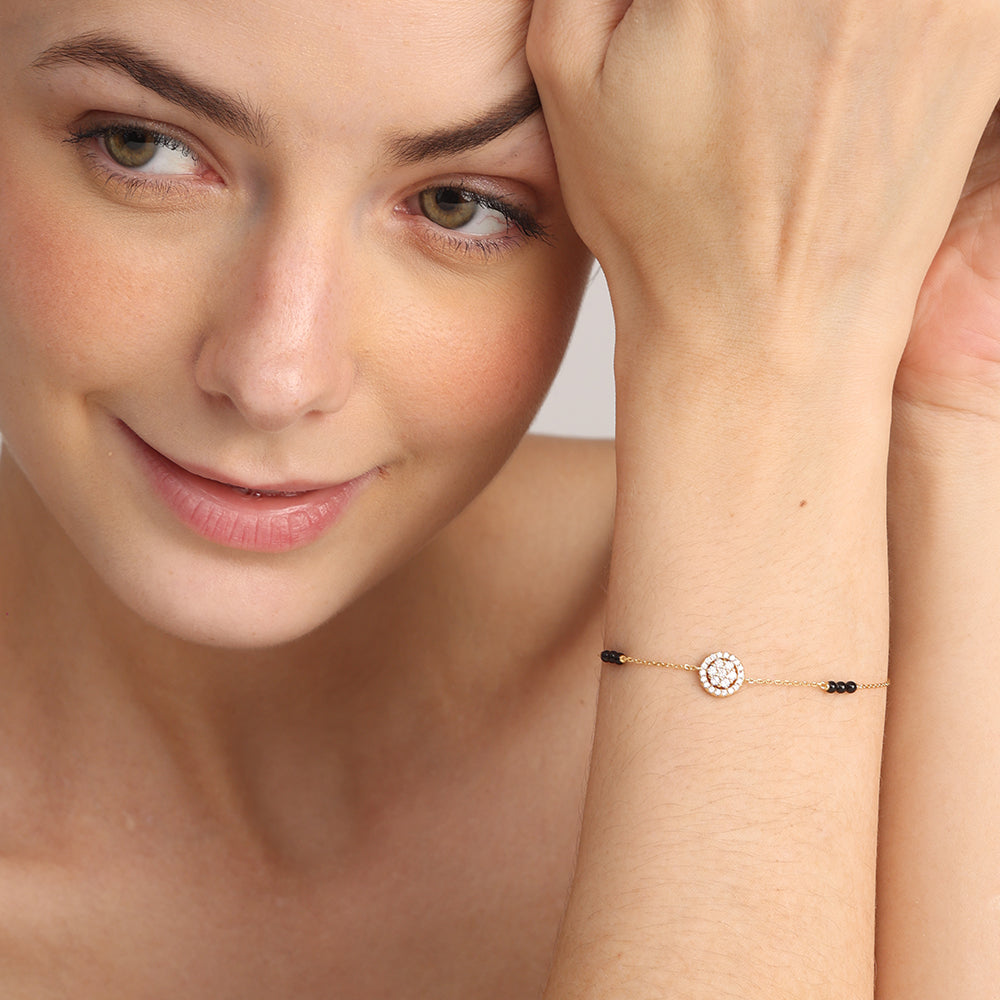 Ekansha Mangalsutra Bracelet | 18K Gold Vermeil