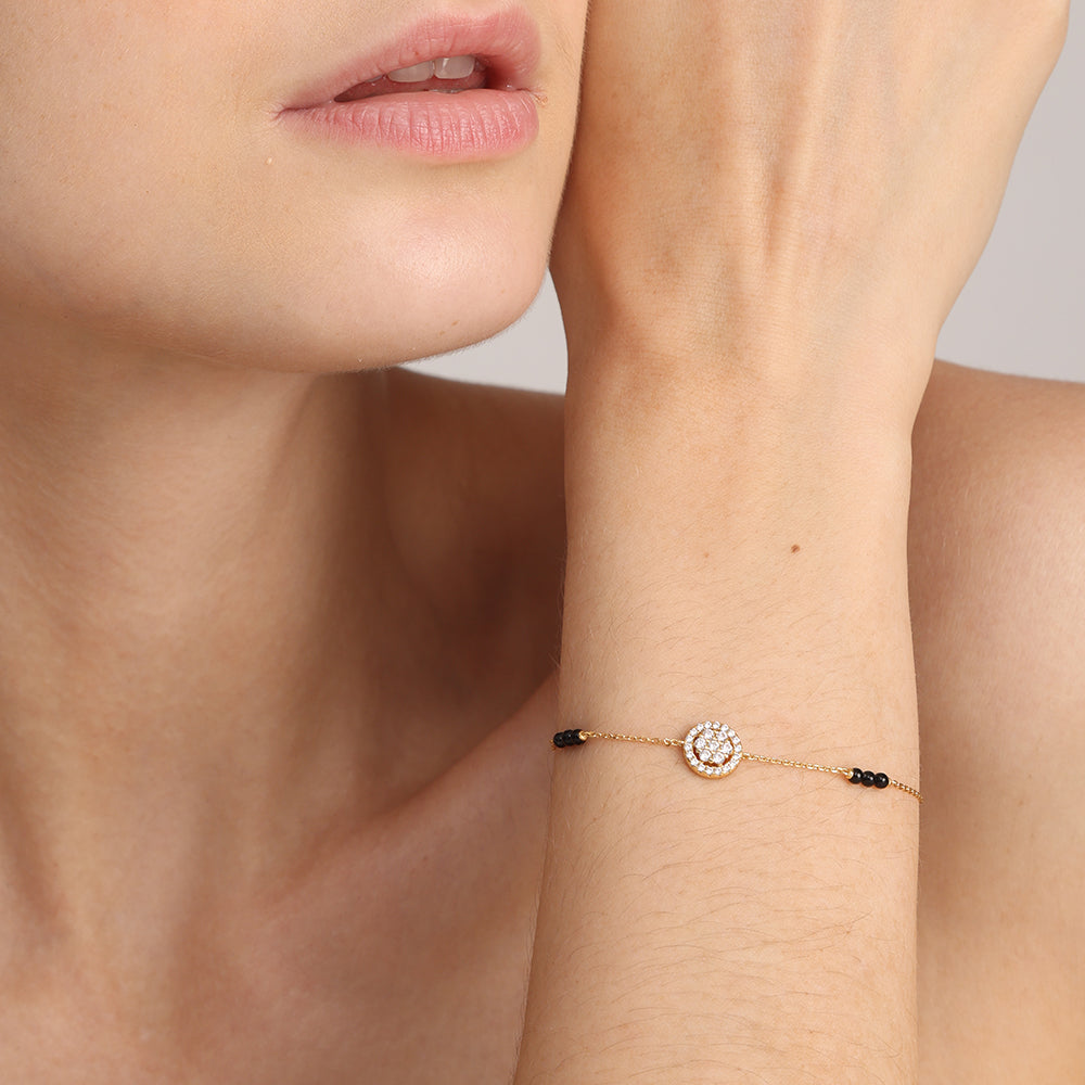 Ekansha Mangalsutra Bracelet | 18K Gold Vermeil