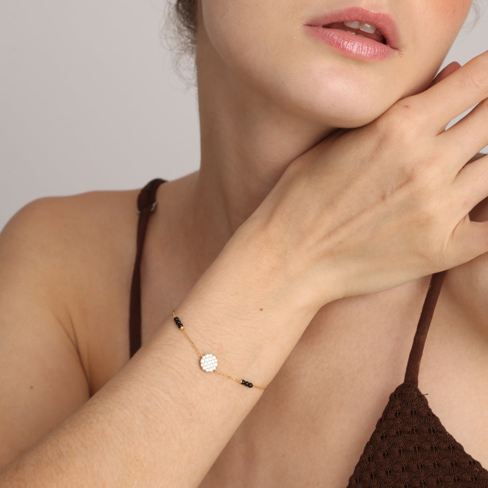 Bhavya Mangalsutra Bracelet | 18K Gold Vermeil