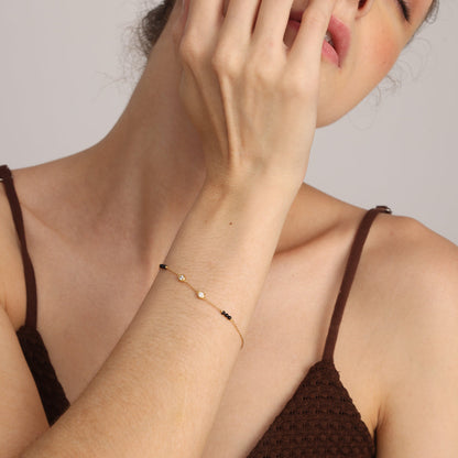 Tarini Mangalsutra Bracelet | 18K Gold Vermeil