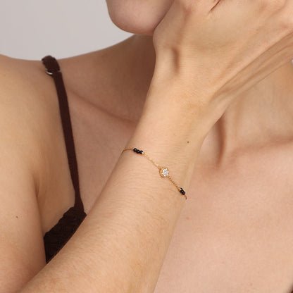 Tvasti Mangalsutra Bracelet | 18K Gold Vermeil